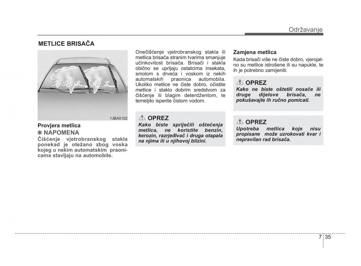 KIA Picanto II 2 vlasnicko uputstvo / page 362