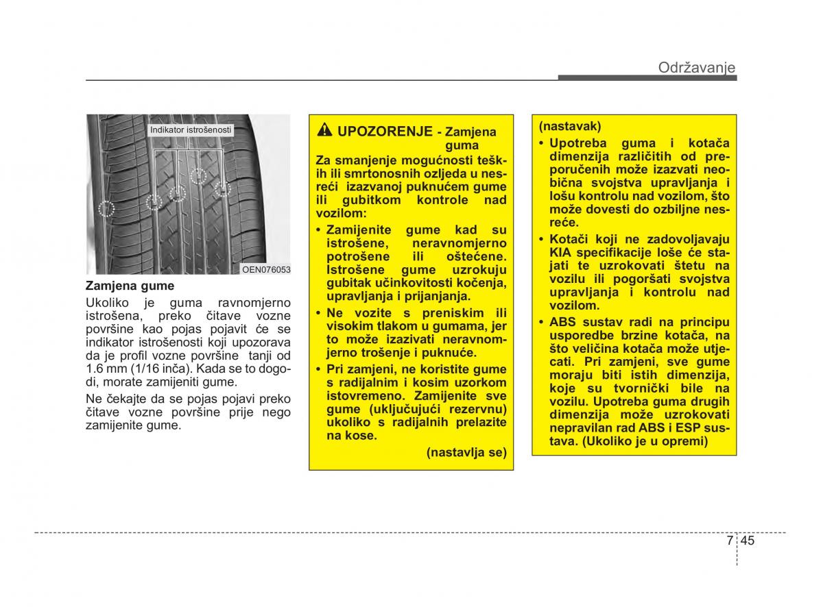 KIA Picanto II 2 vlasnicko uputstvo / page 372