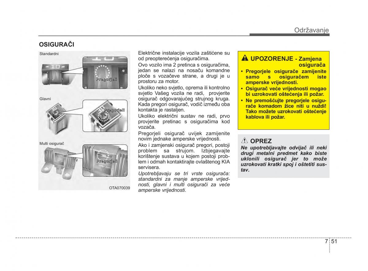 KIA Picanto II 2 vlasnicko uputstvo / page 378