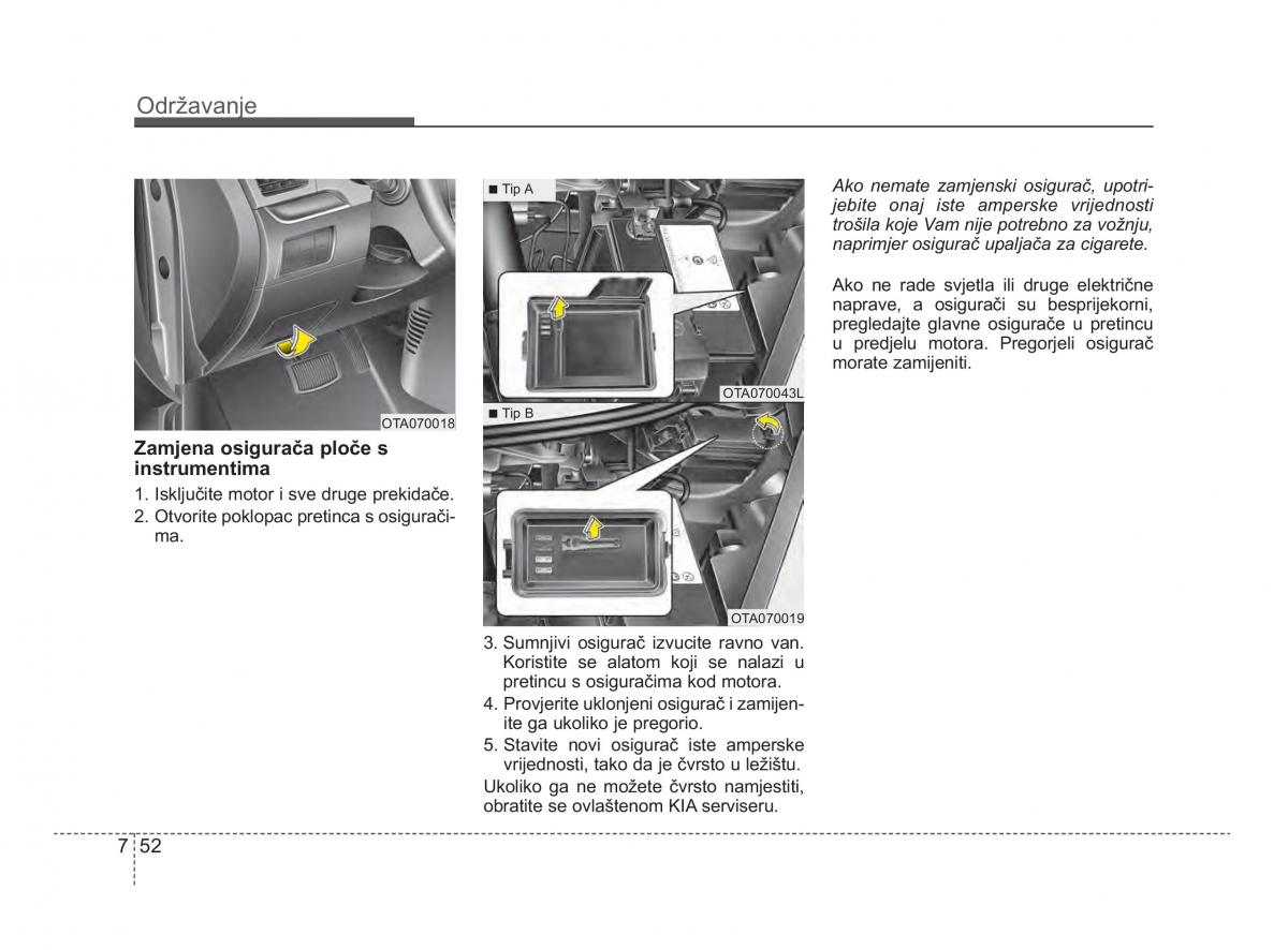 KIA Picanto II 2 vlasnicko uputstvo / page 379