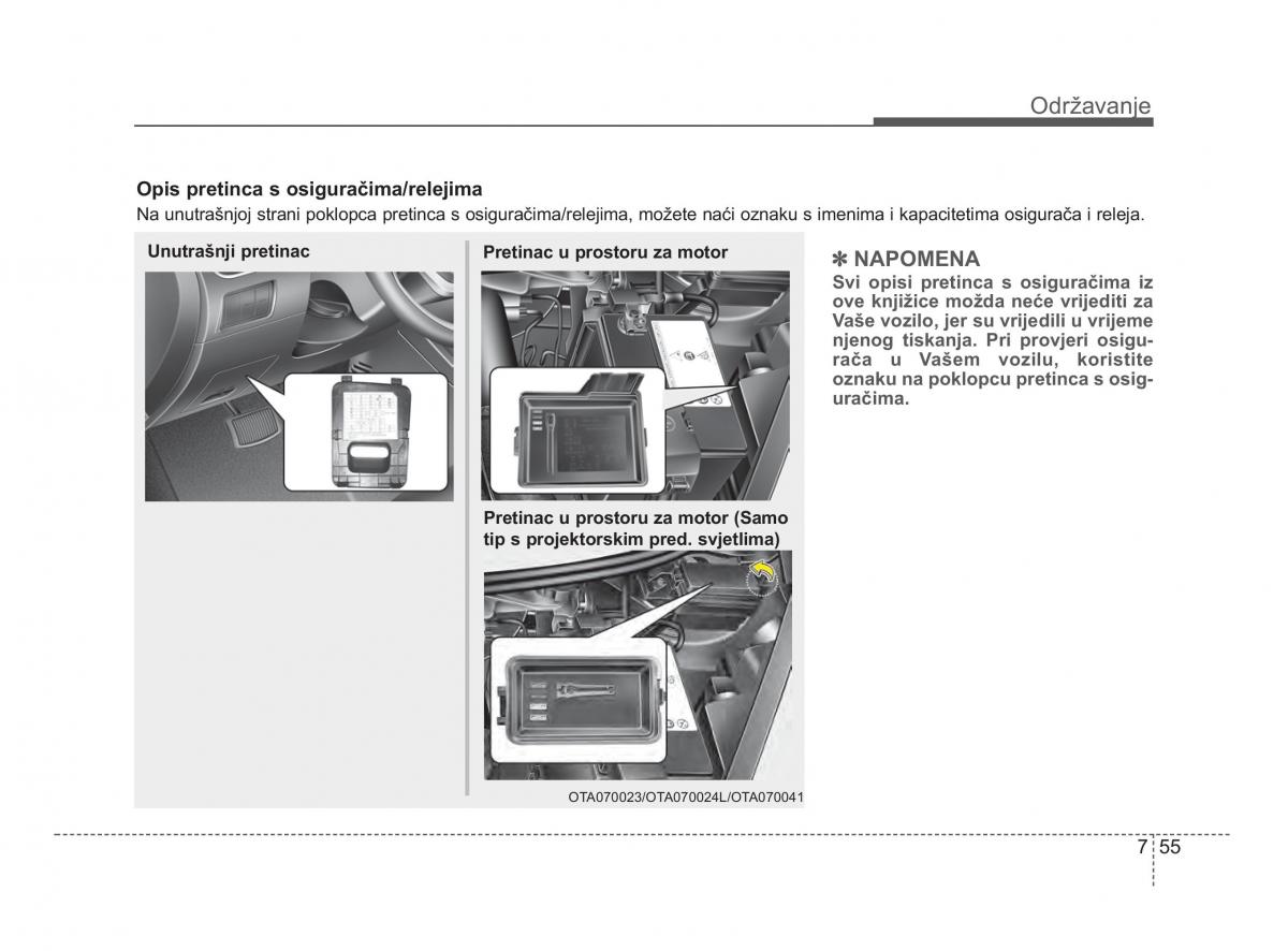 KIA Picanto II 2 vlasnicko uputstvo / page 382