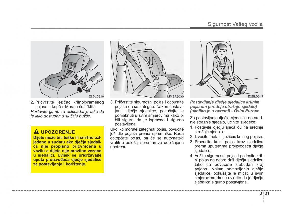 KIA Picanto II 2 vlasnicko uputstvo / page 46