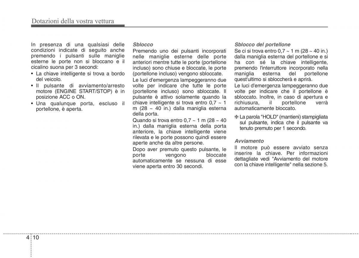 KIA Picanto II 2 manuale del proprietario / page 92