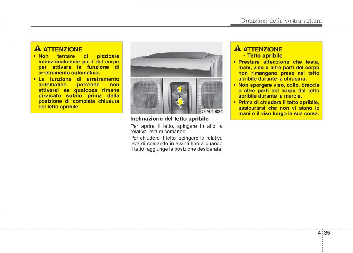 KIA Picanto II 2 manuale del proprietario / page 117