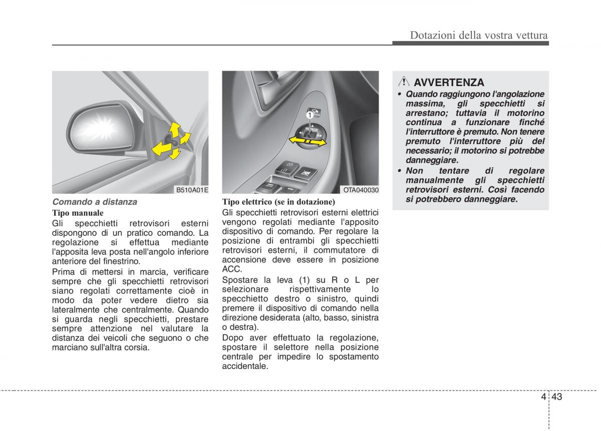 KIA Picanto II 2 manuale del proprietario / page 125