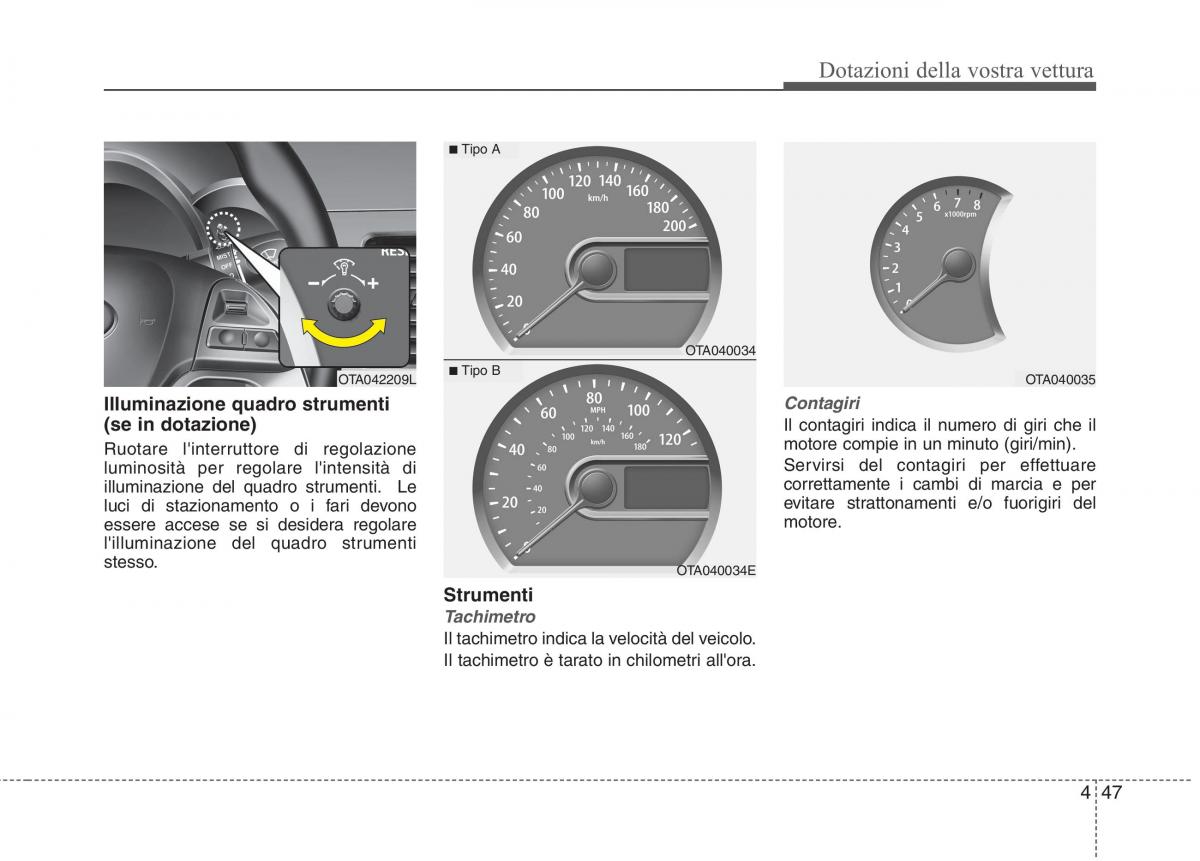 KIA Picanto II 2 manuale del proprietario / page 129