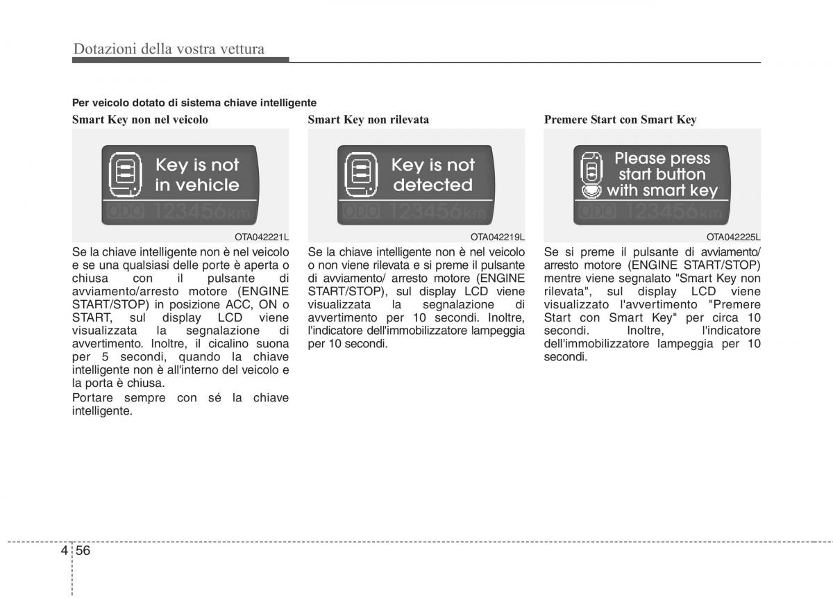 KIA Picanto II 2 manuale del proprietario / page 138