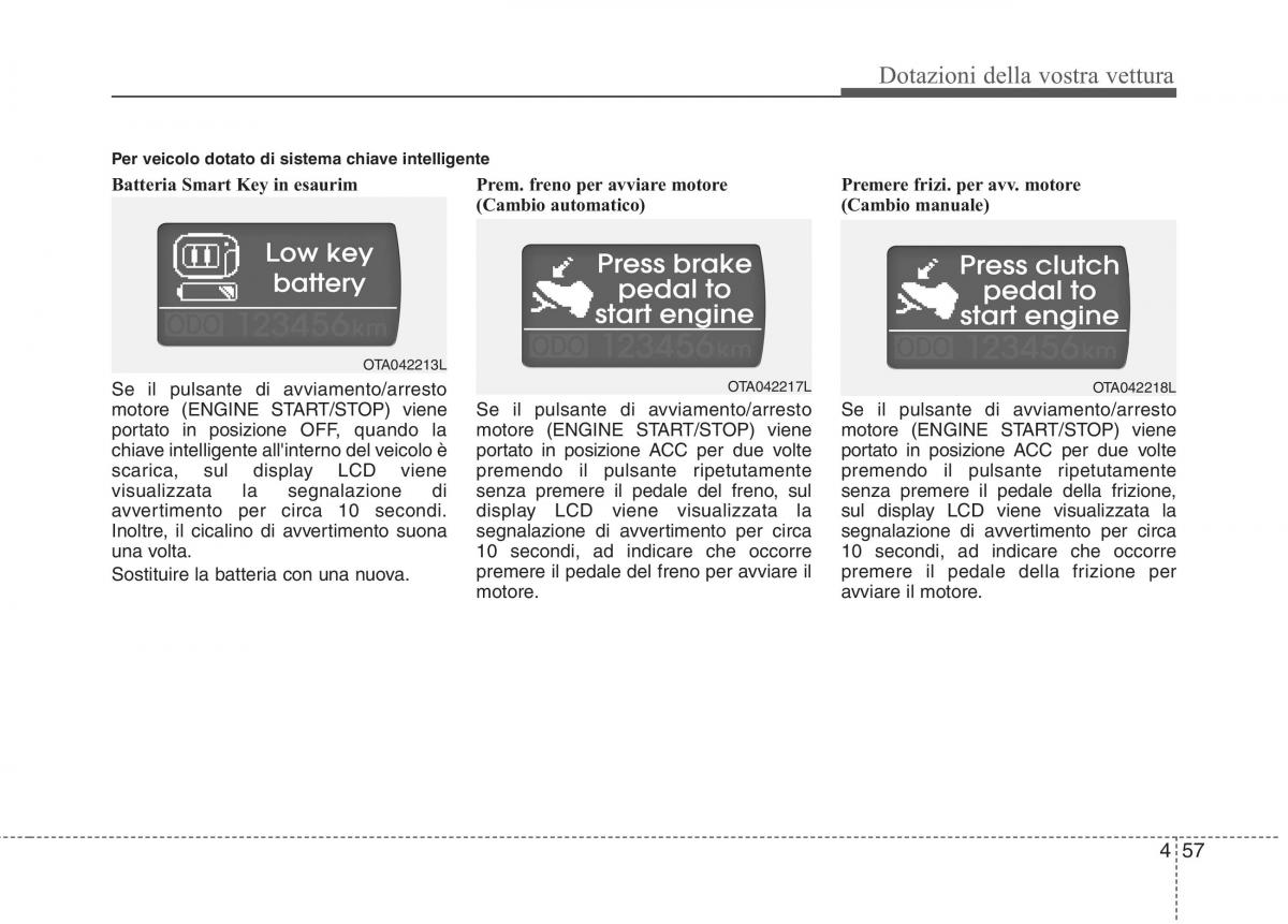 KIA Picanto II 2 manuale del proprietario / page 139