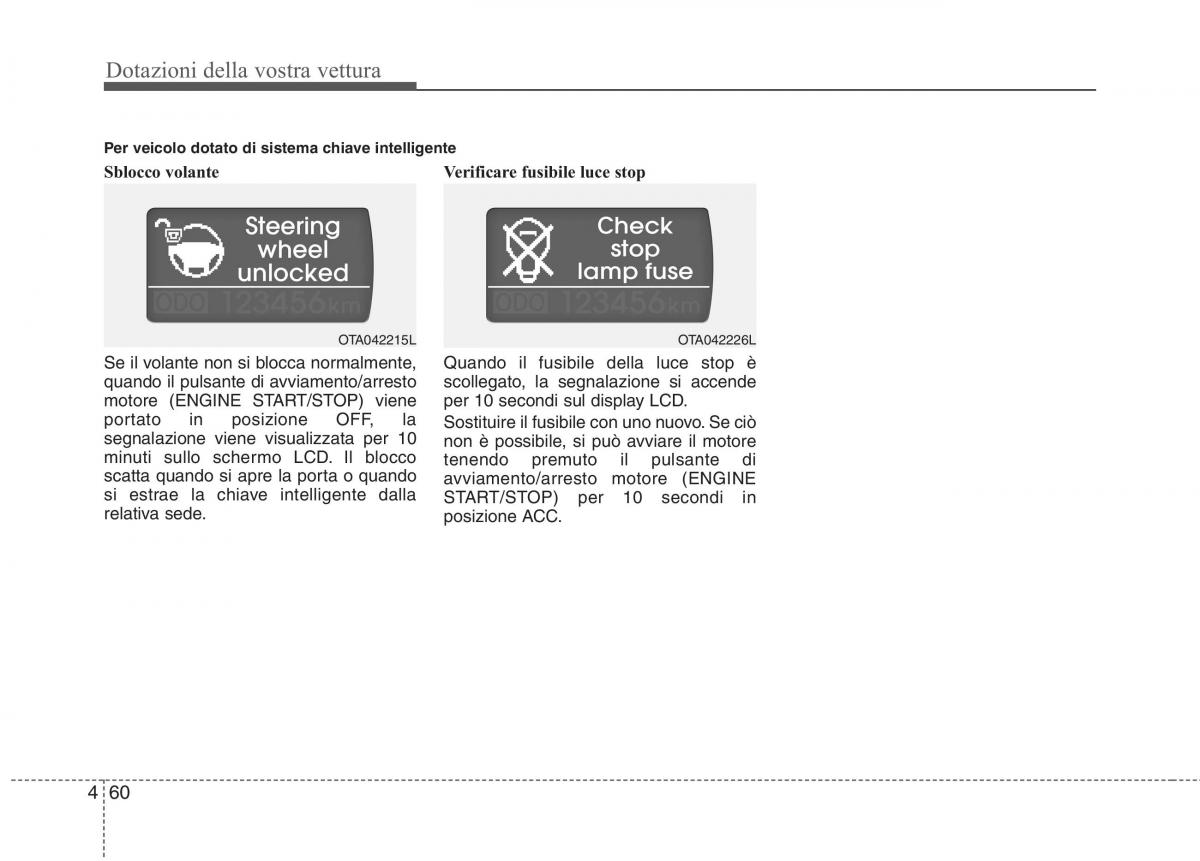 KIA Picanto II 2 manuale del proprietario / page 142