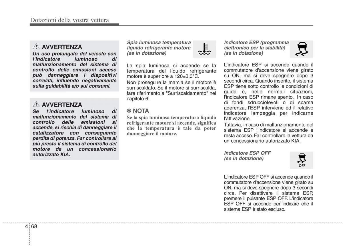 KIA Picanto II 2 manuale del proprietario / page 150