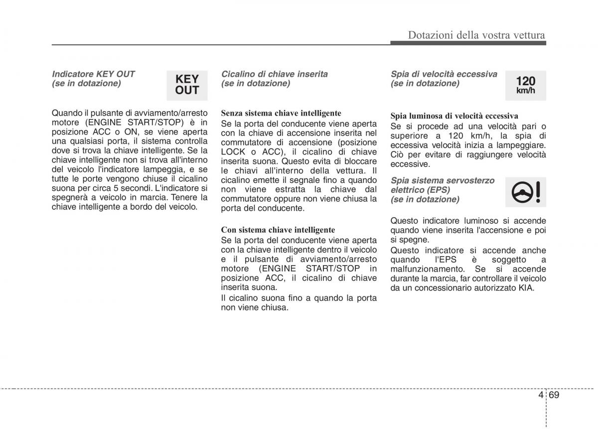 KIA Picanto II 2 manuale del proprietario / page 151