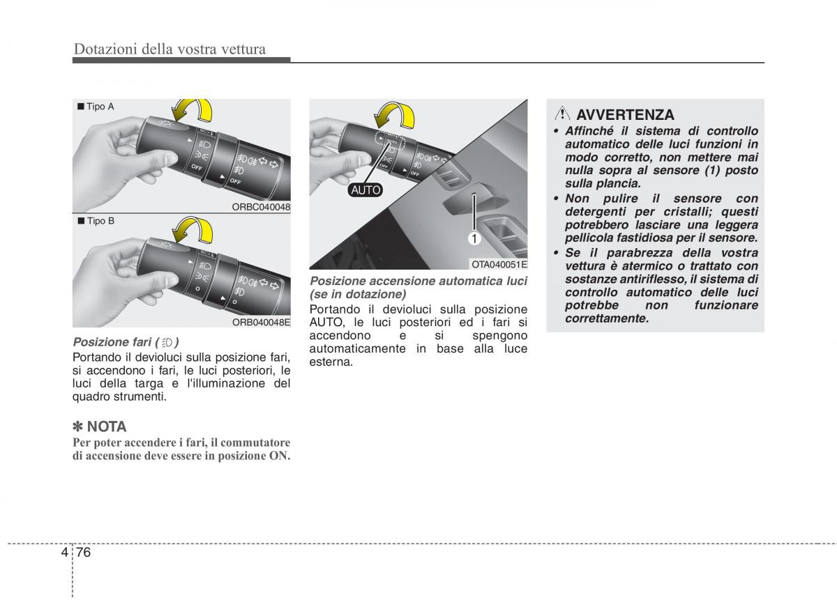 KIA Picanto II 2 manuale del proprietario / page 158