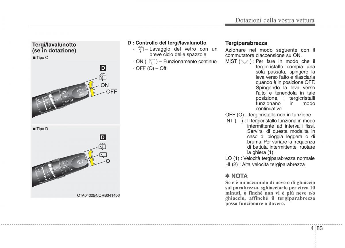 KIA Picanto II 2 manuale del proprietario / page 165