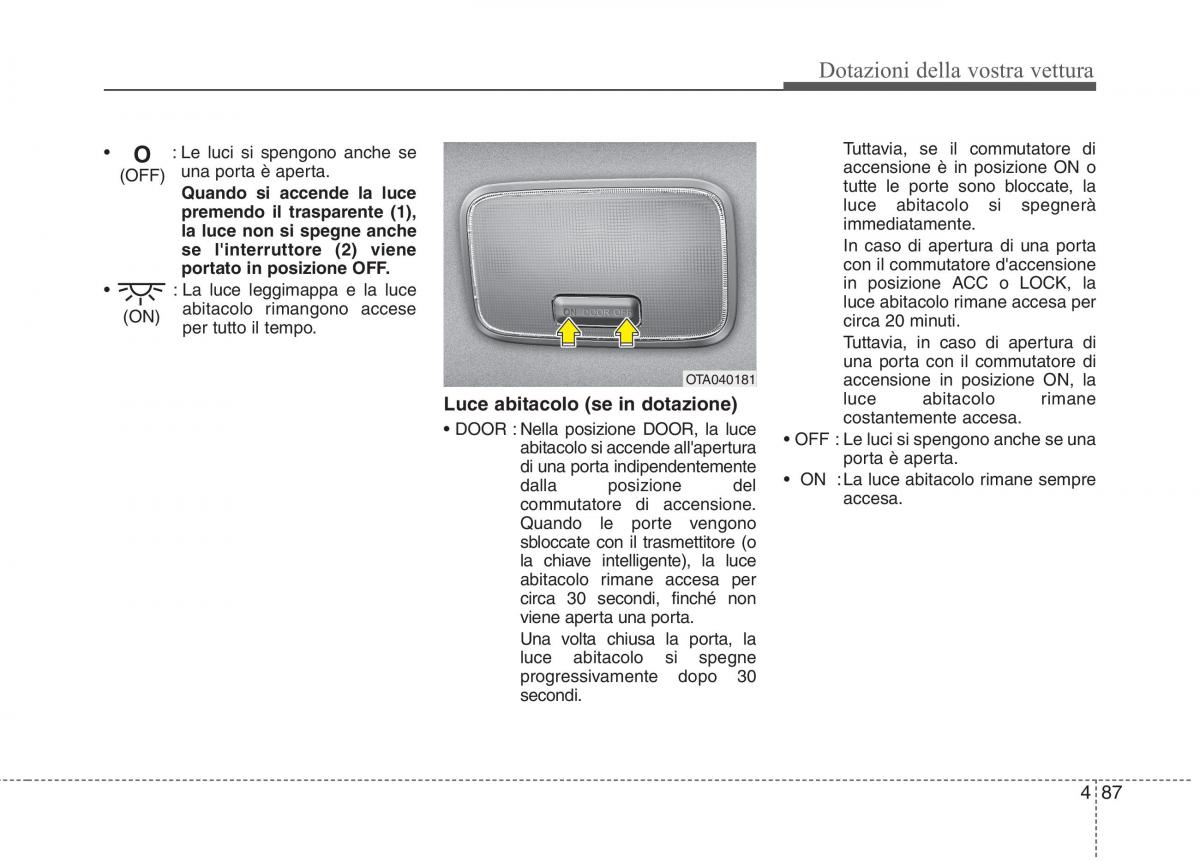 KIA Picanto II 2 manuale del proprietario / page 169