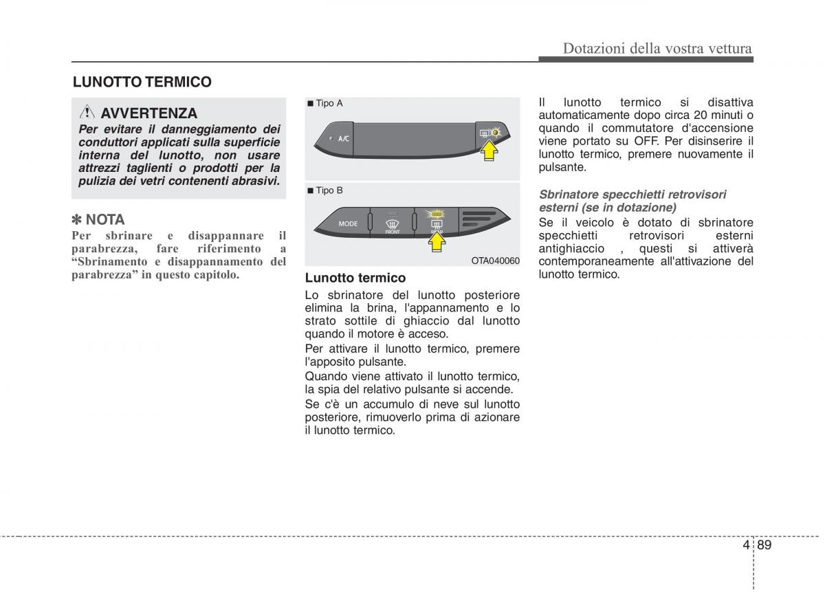 KIA Picanto II 2 manuale del proprietario / page 171