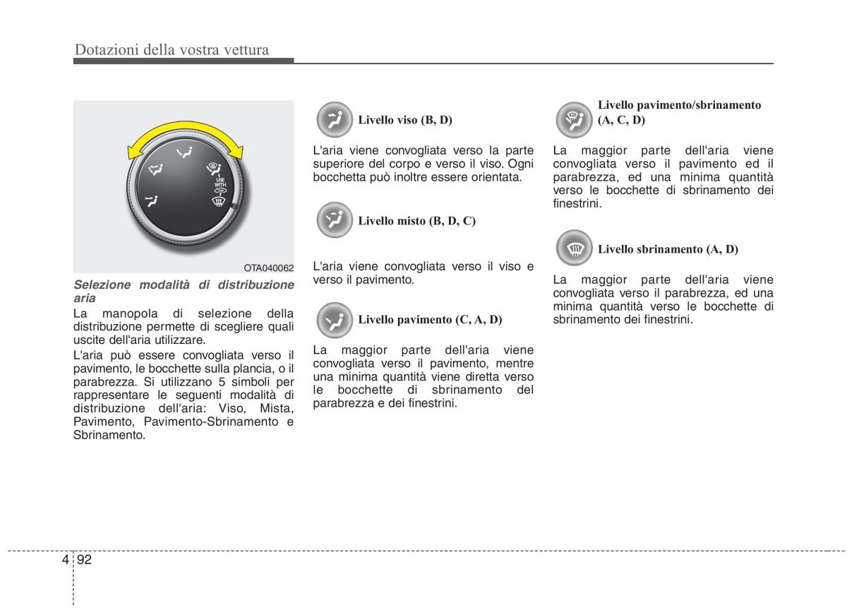 KIA Picanto II 2 manuale del proprietario / page 174