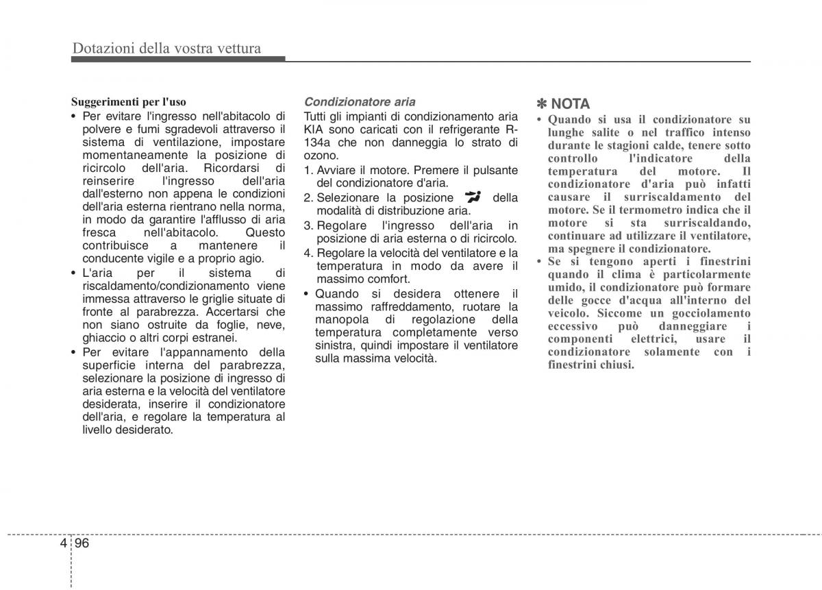 KIA Picanto II 2 manuale del proprietario / page 178