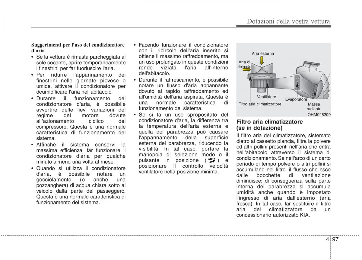 KIA Picanto II 2 manuale del proprietario / page 179