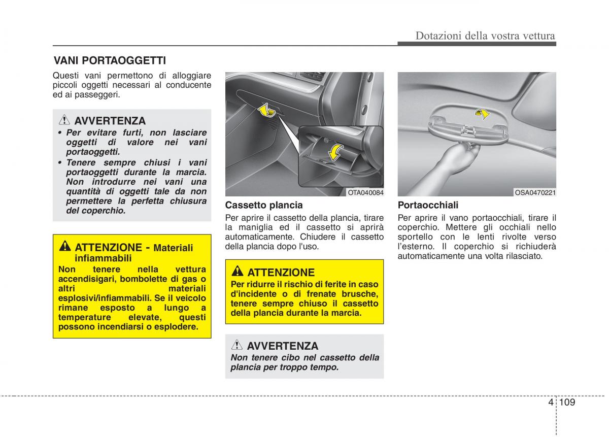 KIA Picanto II 2 manuale del proprietario / page 191