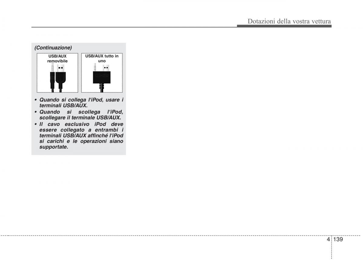 KIA Picanto II 2 manuale del proprietario / page 221