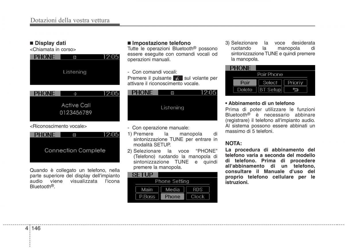 KIA Picanto II 2 manuale del proprietario / page 228