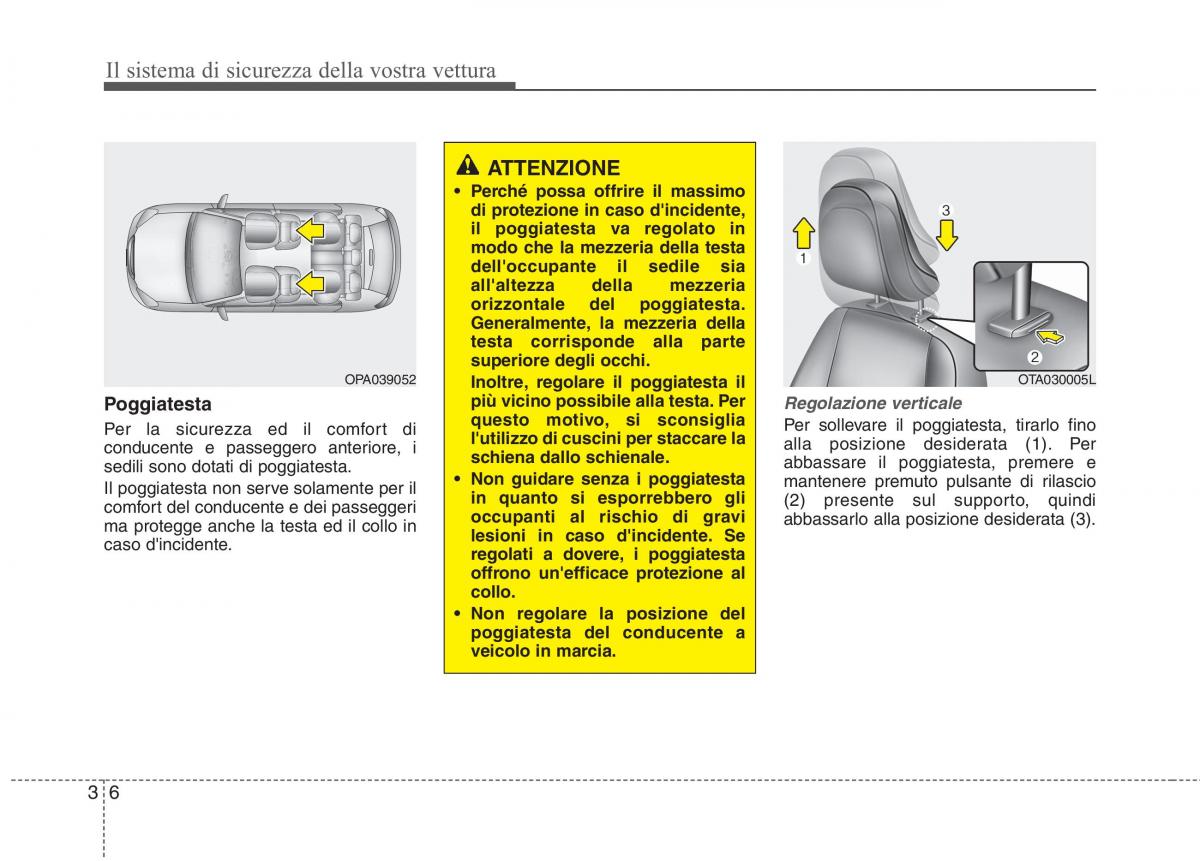 KIA Picanto II 2 manuale del proprietario / page 23