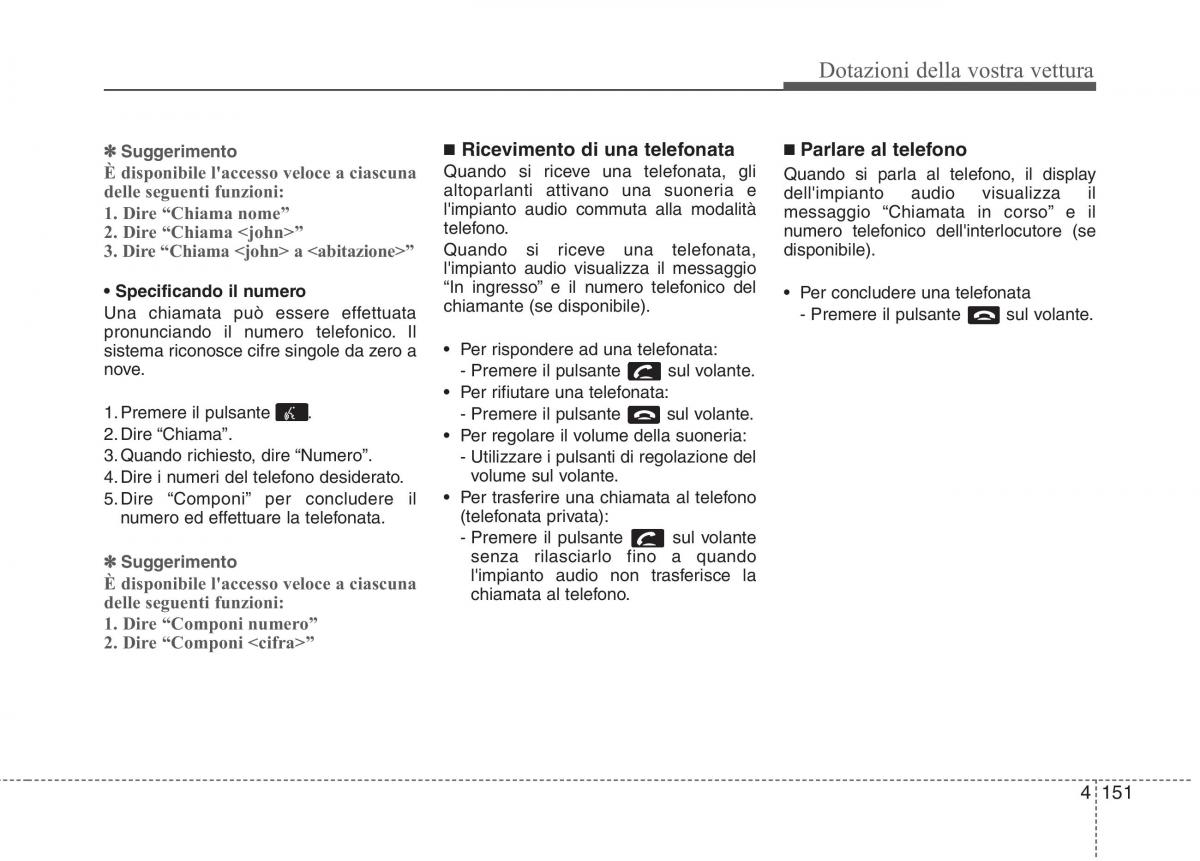 KIA Picanto II 2 manuale del proprietario / page 233