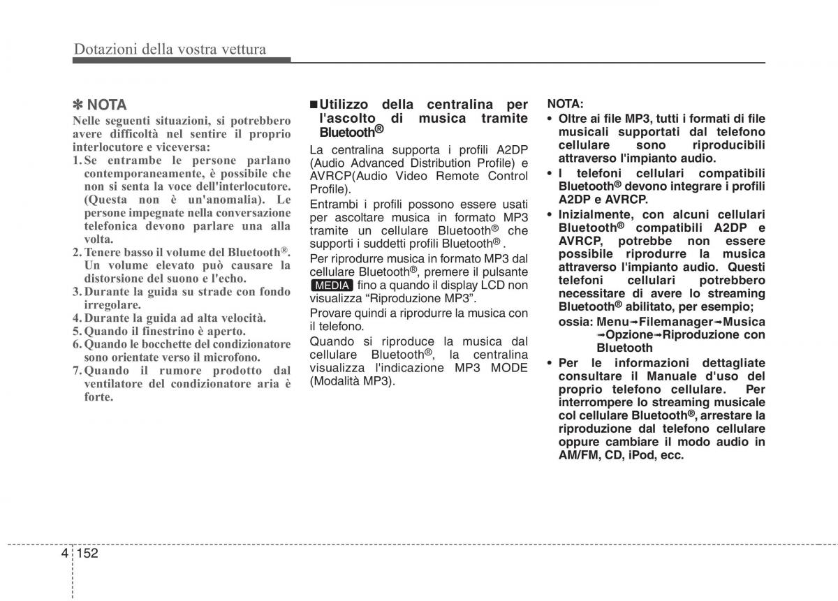 KIA Picanto II 2 manuale del proprietario / page 234