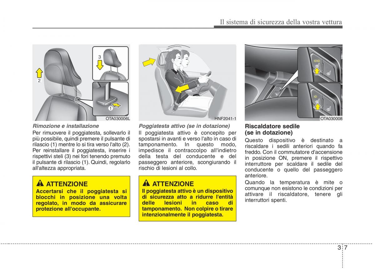 KIA Picanto II 2 manuale del proprietario / page 24