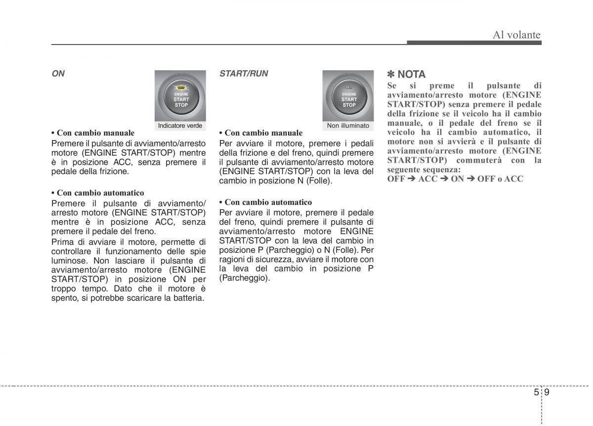 KIA Picanto II 2 manuale del proprietario / page 244