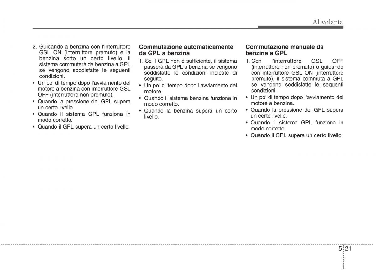 KIA Picanto II 2 manuale del proprietario / page 256