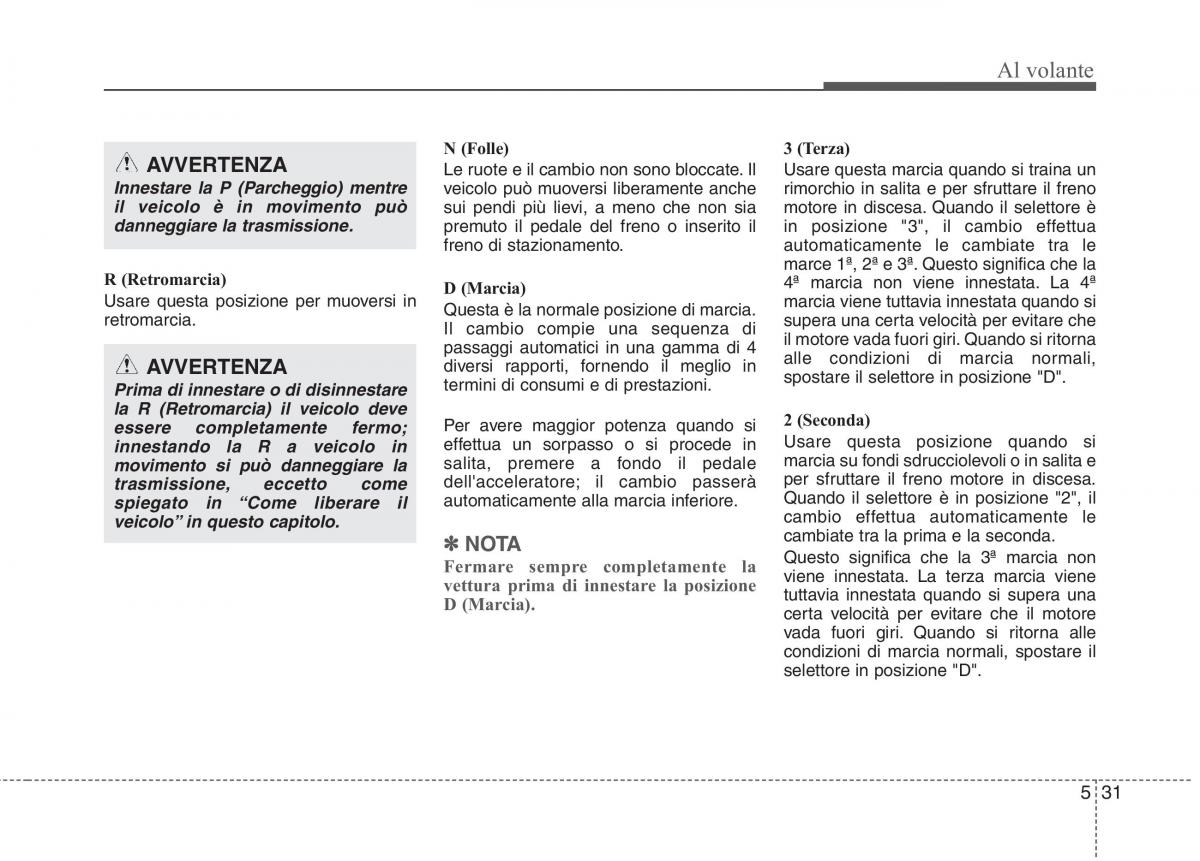 KIA Picanto II 2 manuale del proprietario / page 266