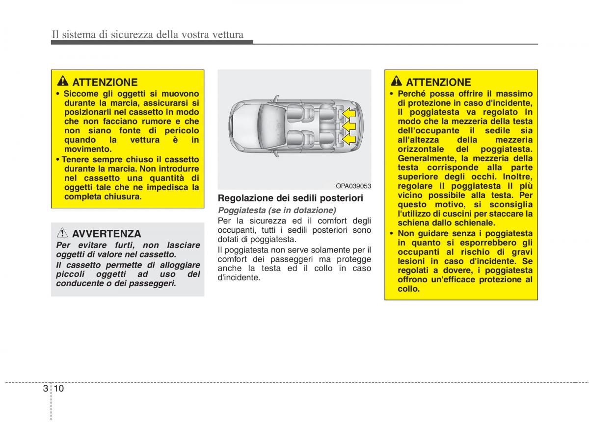 KIA Picanto II 2 manuale del proprietario / page 27