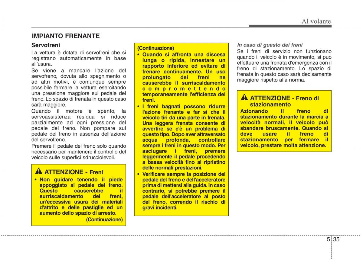 KIA Picanto II 2 manuale del proprietario / page 270