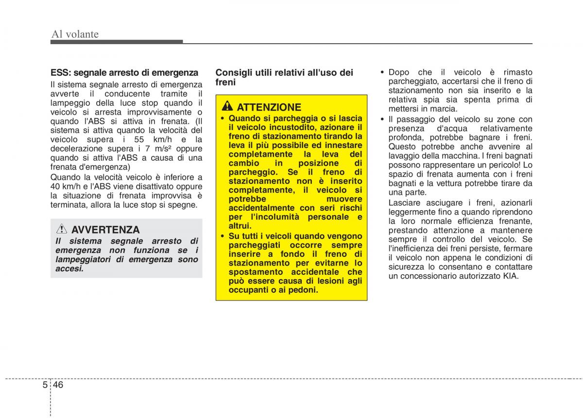 KIA Picanto II 2 manuale del proprietario / page 281