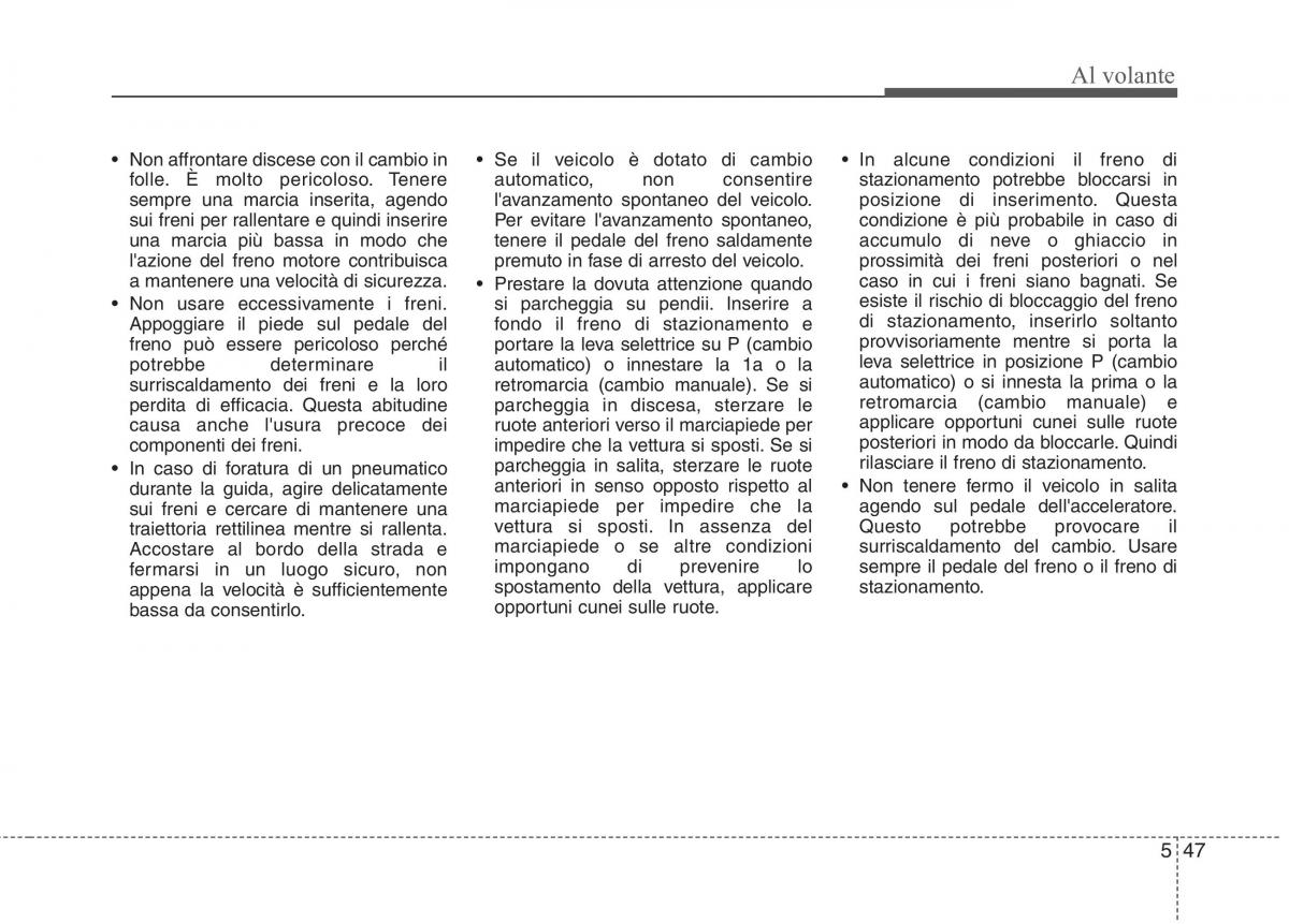 KIA Picanto II 2 manuale del proprietario / page 282