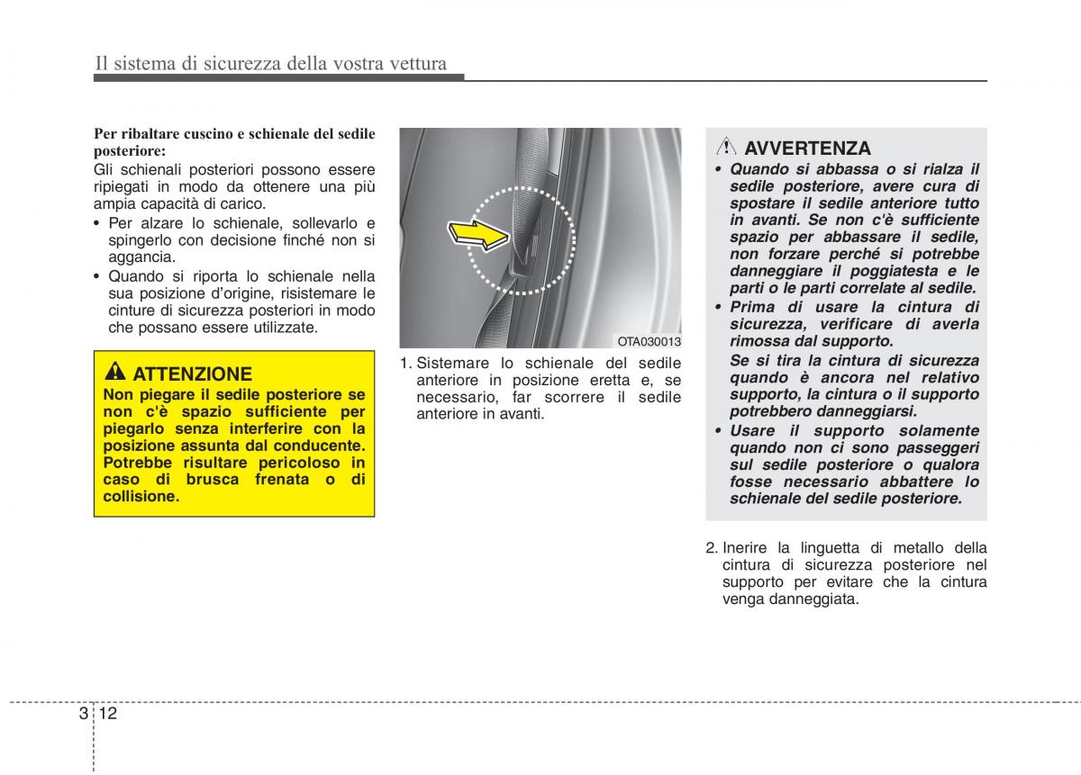 KIA Picanto II 2 manuale del proprietario / page 29