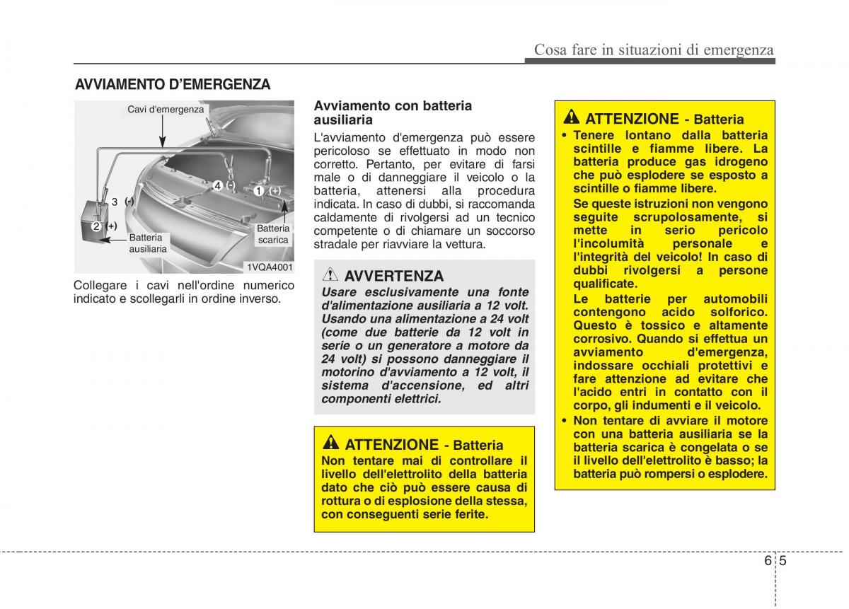 KIA Picanto II 2 manuale del proprietario / page 308