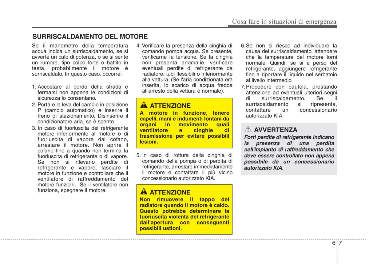 KIA Picanto II 2 manuale del proprietario / page 310