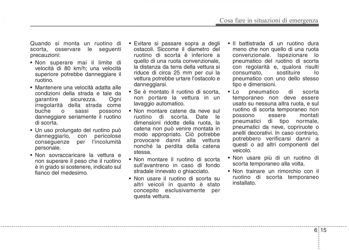 KIA Picanto II 2 manuale del proprietario / page 318