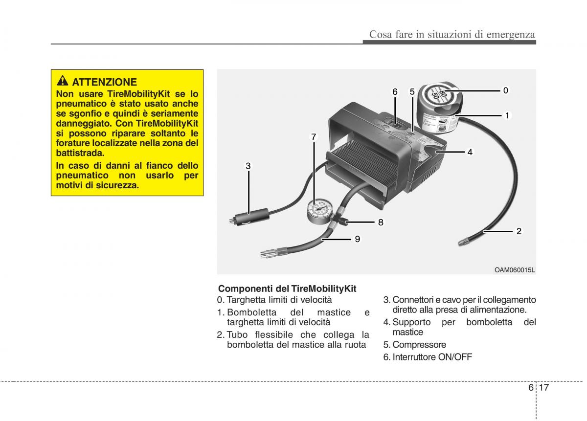 KIA Picanto II 2 manuale del proprietario / page 320