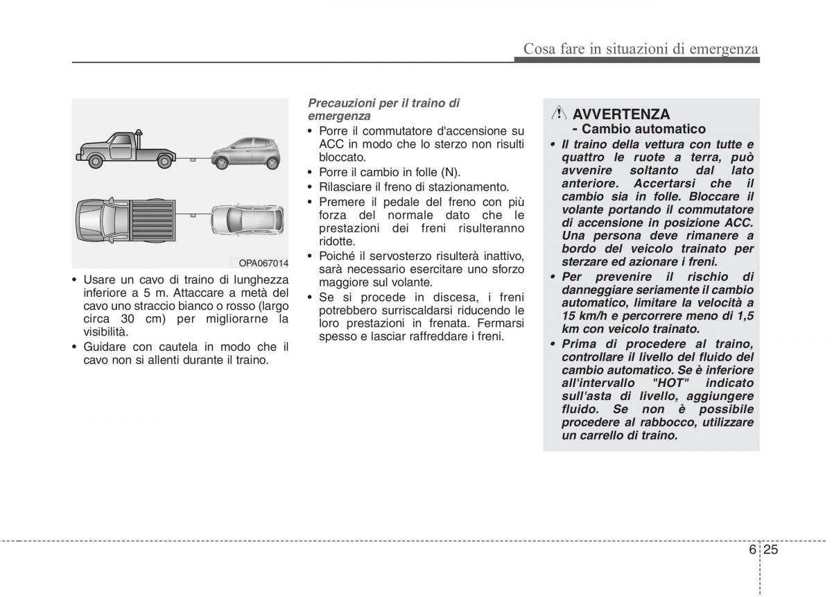 KIA Picanto II 2 manuale del proprietario / page 328