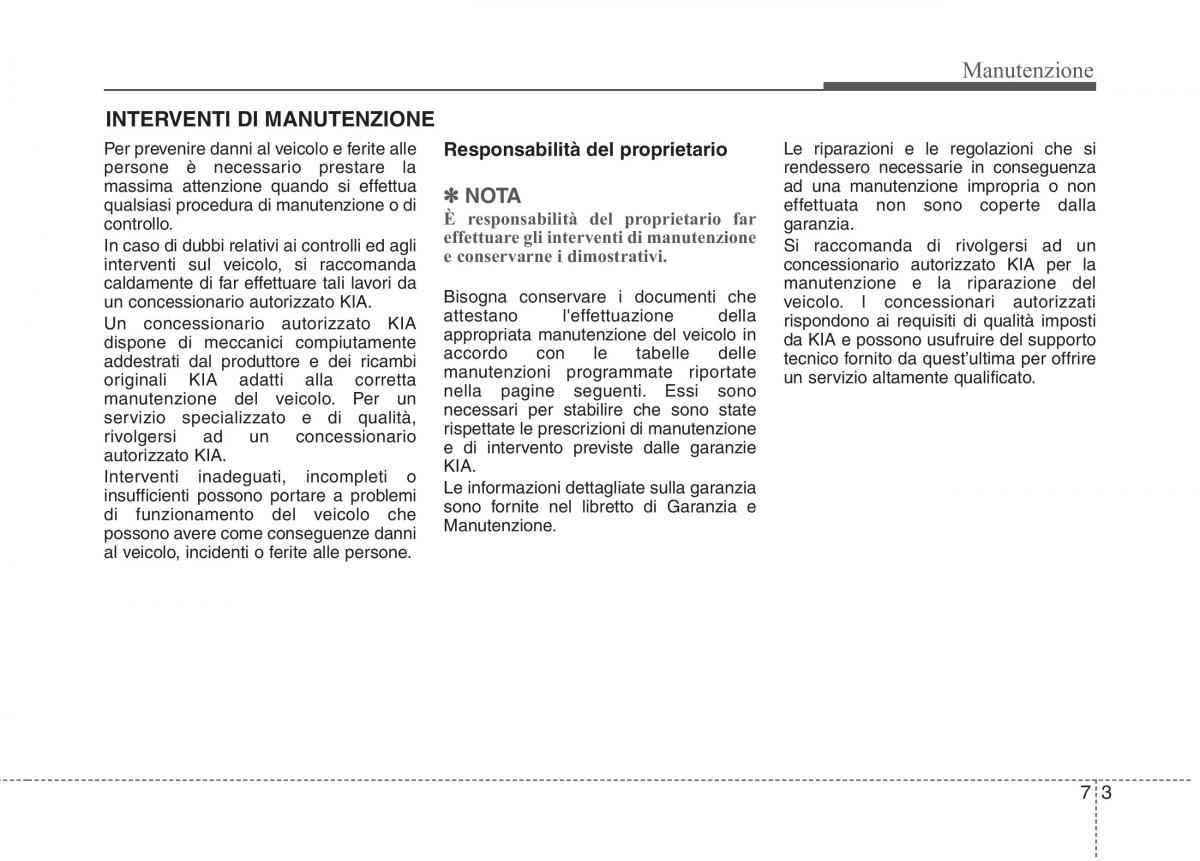 KIA Picanto II 2 manuale del proprietario / page 331