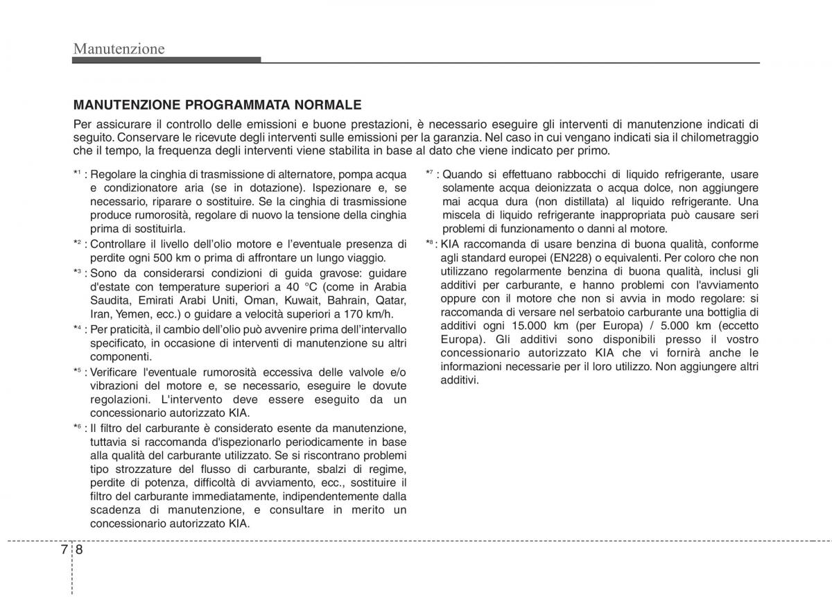 KIA Picanto II 2 manuale del proprietario / page 336