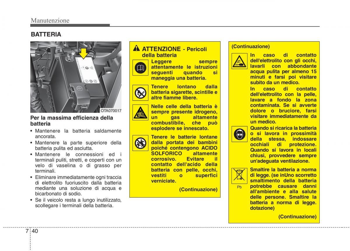 KIA Picanto II 2 manuale del proprietario / page 368