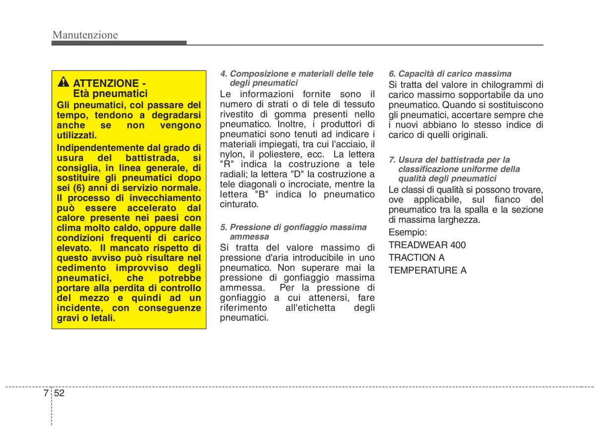 KIA Picanto II 2 manuale del proprietario / page 380