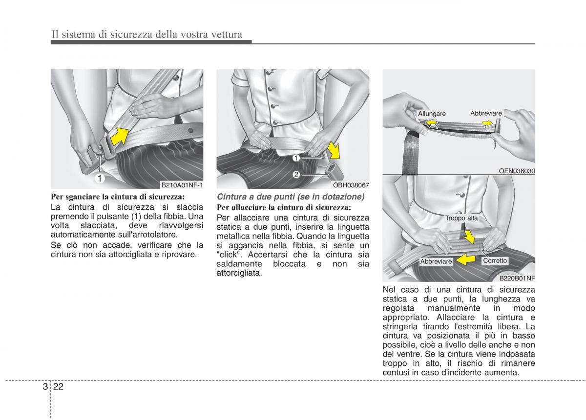 KIA Picanto II 2 manuale del proprietario / page 39