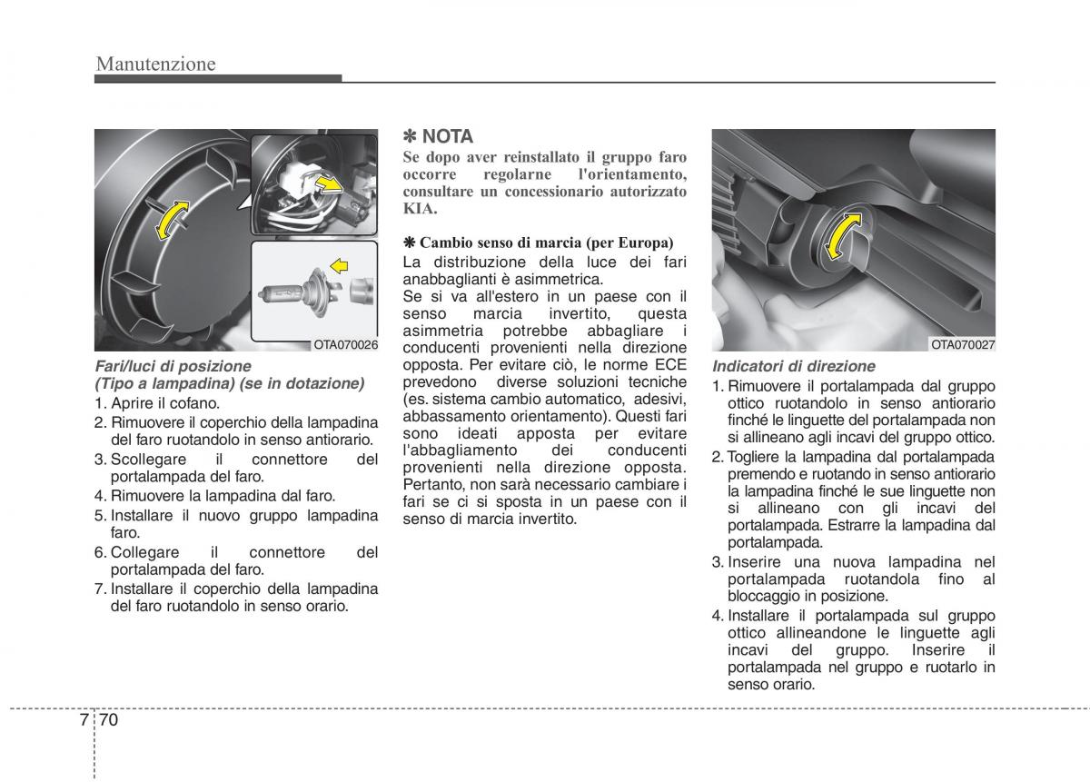 KIA Picanto II 2 manuale del proprietario / page 398