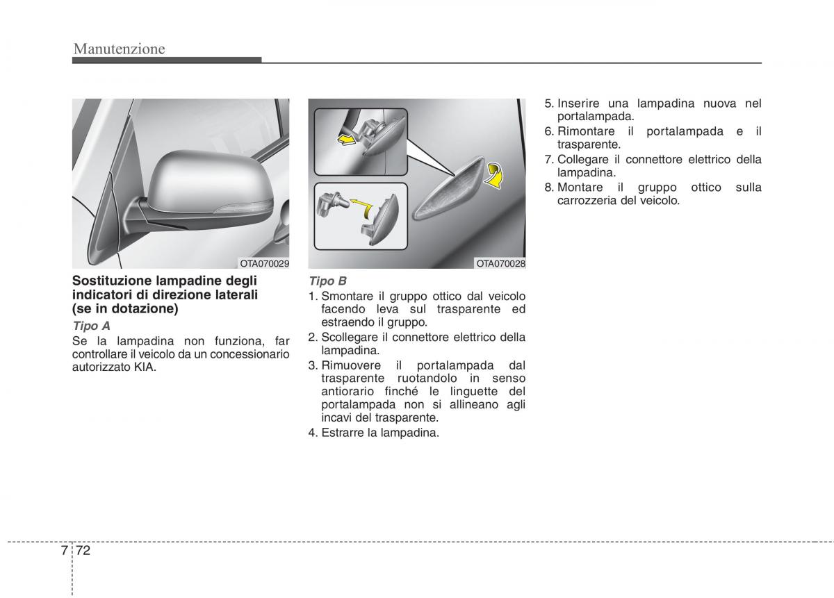 KIA Picanto II 2 manuale del proprietario / page 400