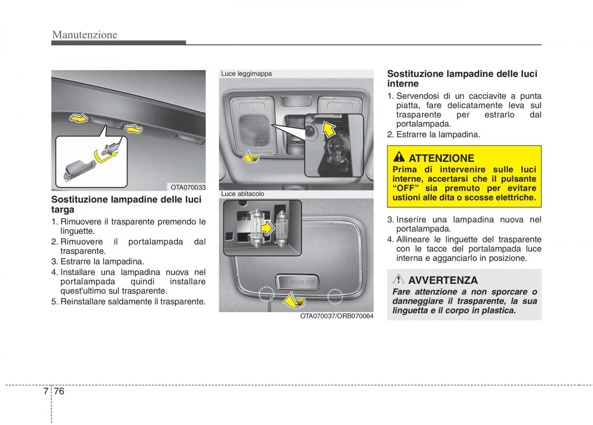 KIA Picanto II 2 manuale del proprietario / page 404